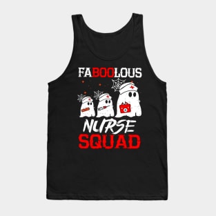 Faboolous Nurse Squad tshirt funny halloween gift shirt Tank Top